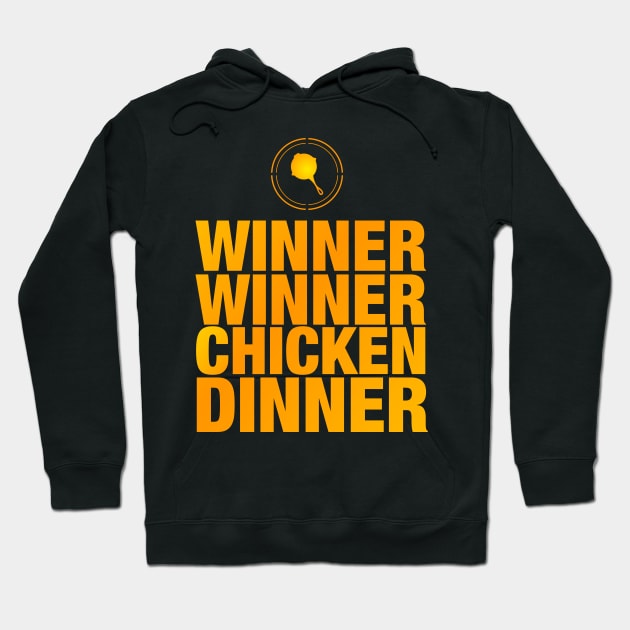 Winner Winner Chicken Dinner Hoodie by happymonday